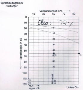 Sprachaudiogramm Freiburger Wörtertest