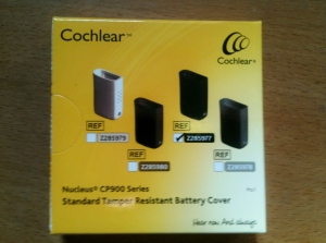Cochlear Batteriefach